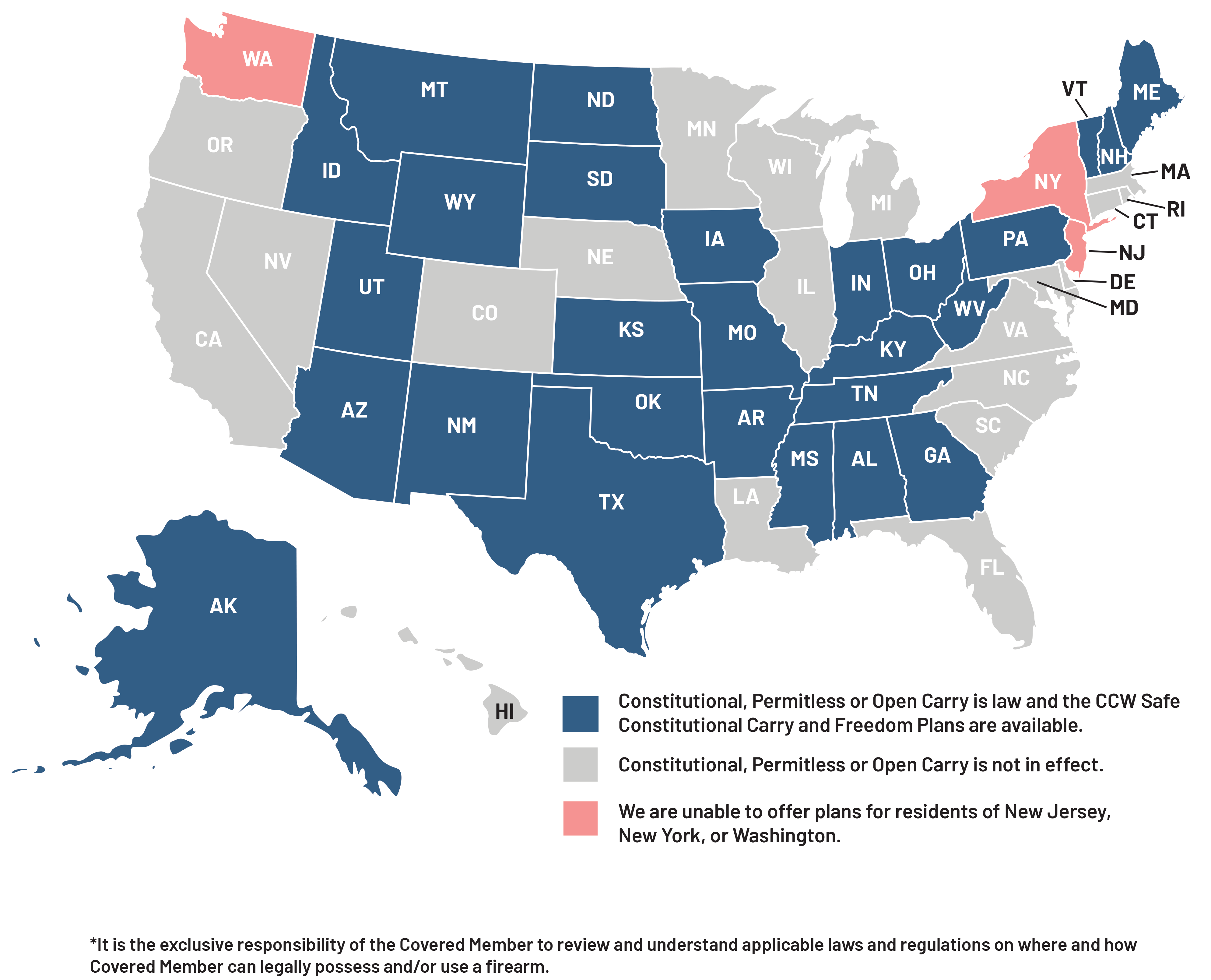 Constitutional Carry Map