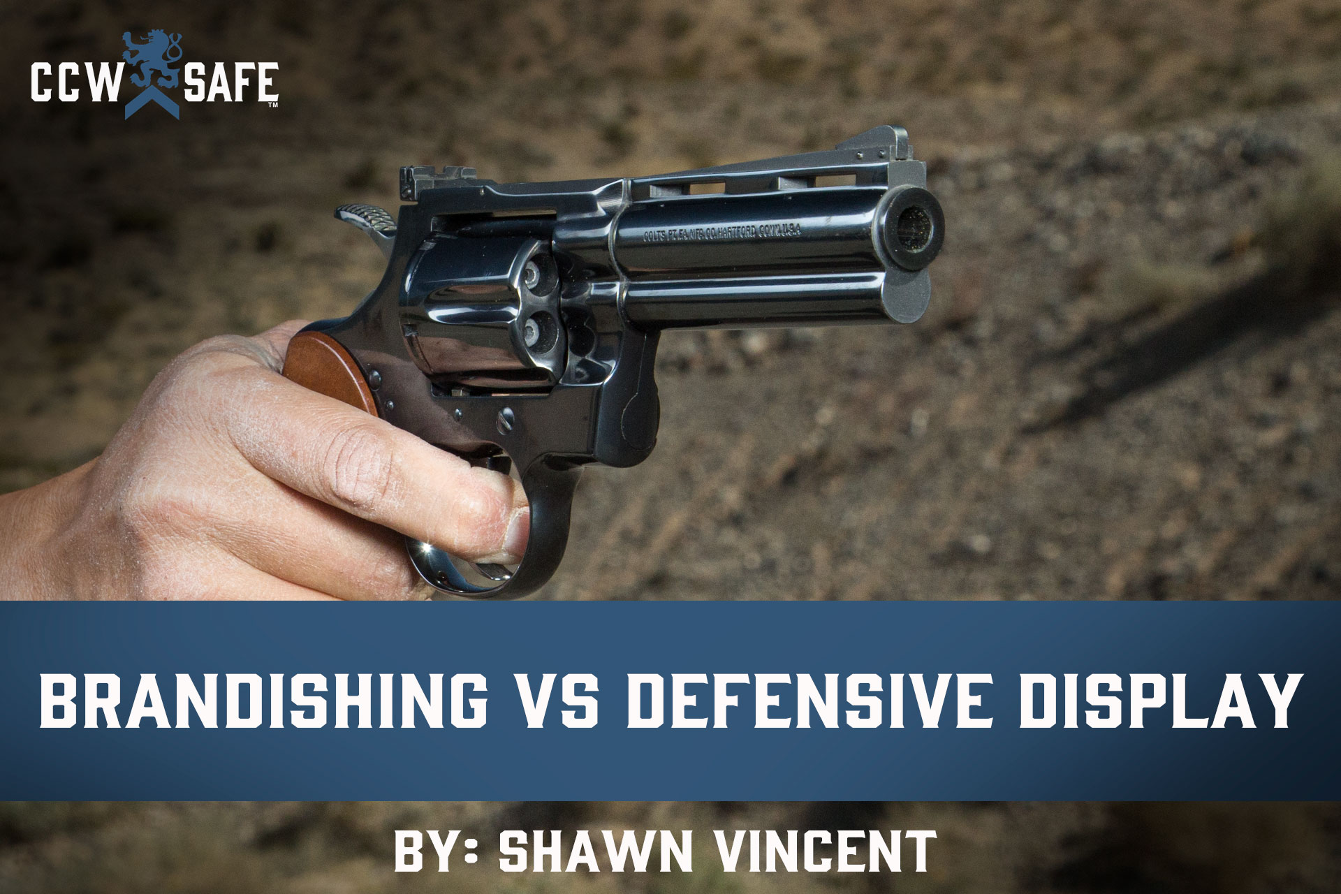 Brandishing a Firearm v s. Defensive Display - CCW Safe