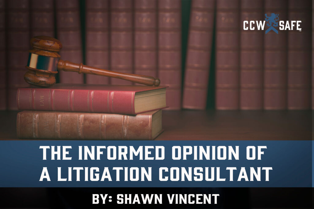 The Informed Opinion of a Litigation Consultant