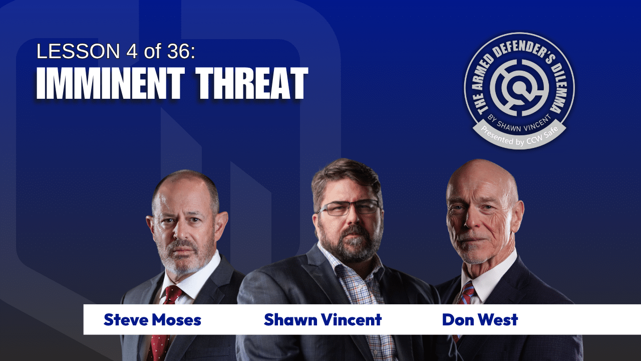 Lesson 4: Imminent Threat