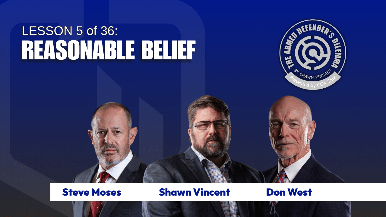 Lesson 5: Reasonable Belief