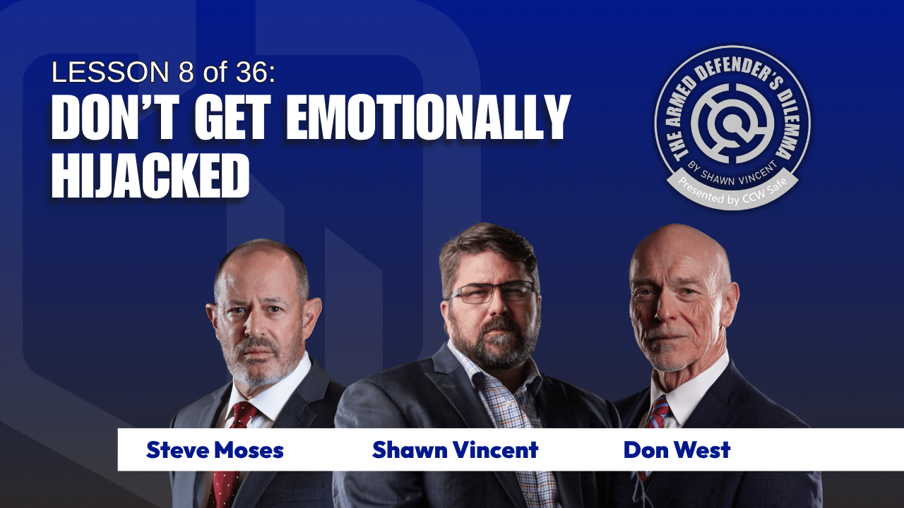 Don't get emotionally hijacked