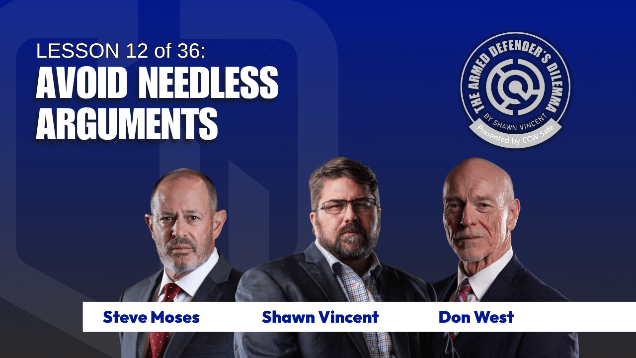 Don’t Start Needless Arguments